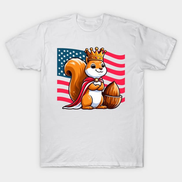 A Whimsical Tribute to American Culture in Cartoon Style T-Shirt by ragil_studio